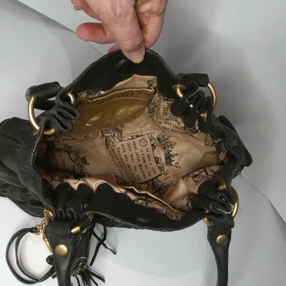 Juicy Couture "Baby Fluffy" Satchel Handbag - Picture 3 of 9